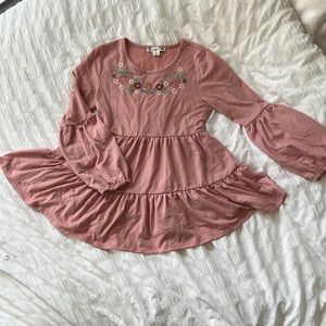 Pink girls dress